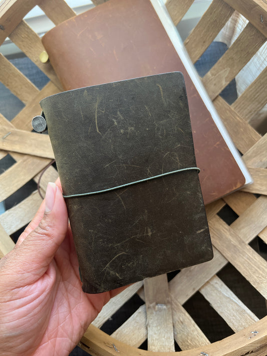 Preowned: Olive Travelers Notebooks