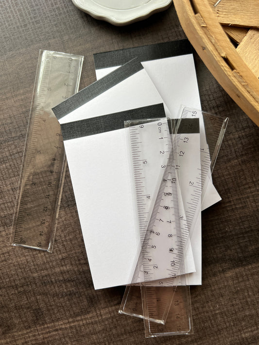 PPC Extras- Notepad and Clear Ruler Companion Bundle