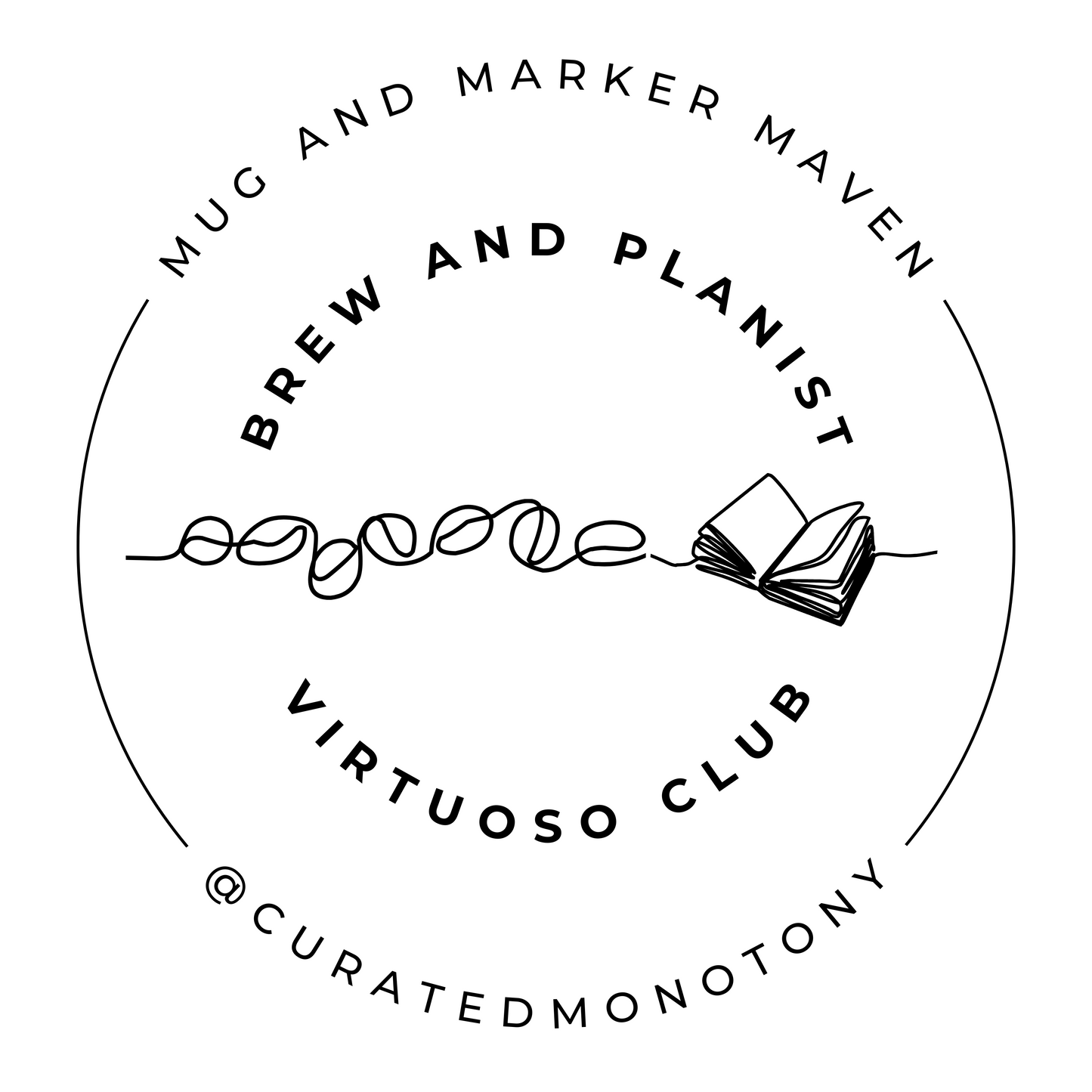 Printable CM Cafe Brew and Planist Virtuoso Club Membership and Badges