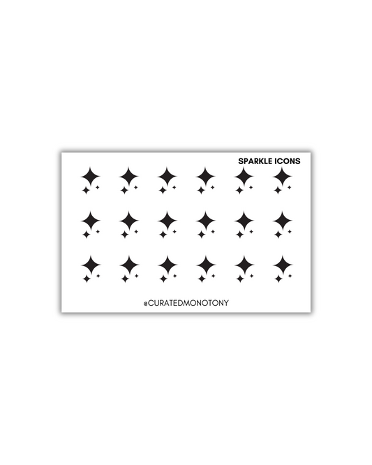 Sparkle Mini Icon Stickers