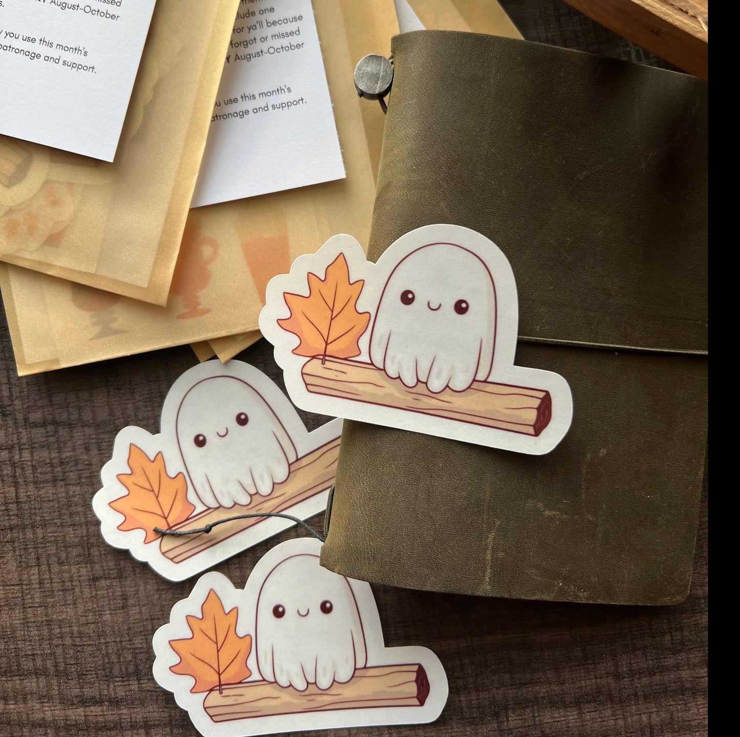September FREEBIE- Fall Ghost Sticker