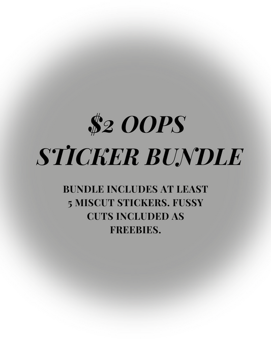 OOPS Sticker Bundle